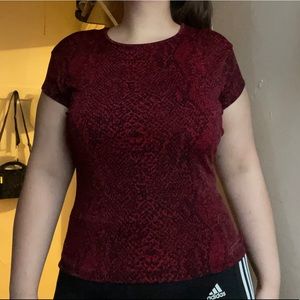 Snakeskin t-shirt